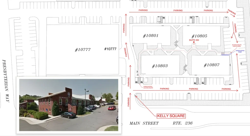 Primary Care Directions To Our Office 17 Concierge Care location map image